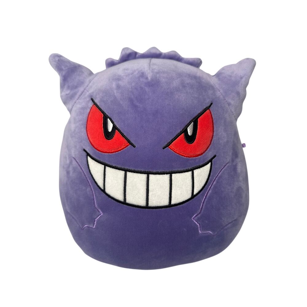 Squishmallow Pokemon Gengar 10” Purple Plush Toy